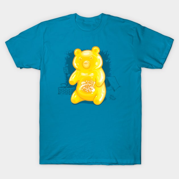 Grizzly Gummi T-Shirt by walline